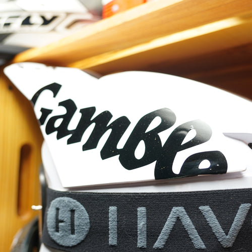 Gamble 7" Vinyl Sticker